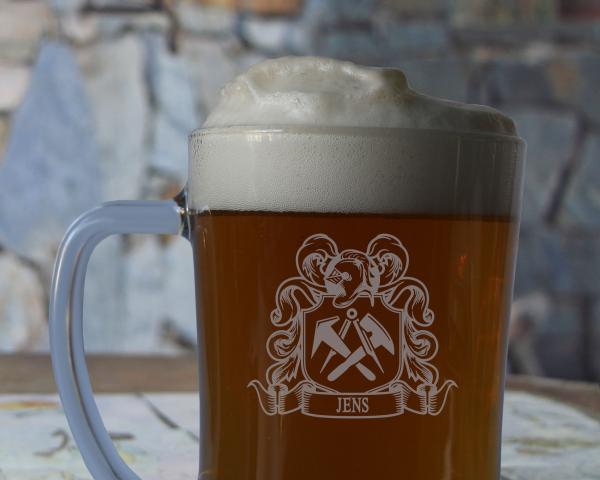 Bierkrug Dachdecker